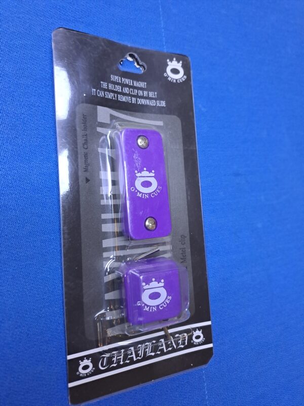 Portagessetto magnetico economico viola