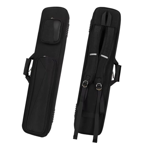 Fodero impermeabile morbido grigio nero doppia cinghia 4+4 - immagine 4